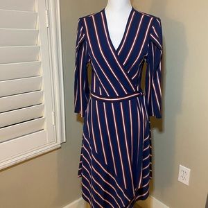 BCBG true wrap dress